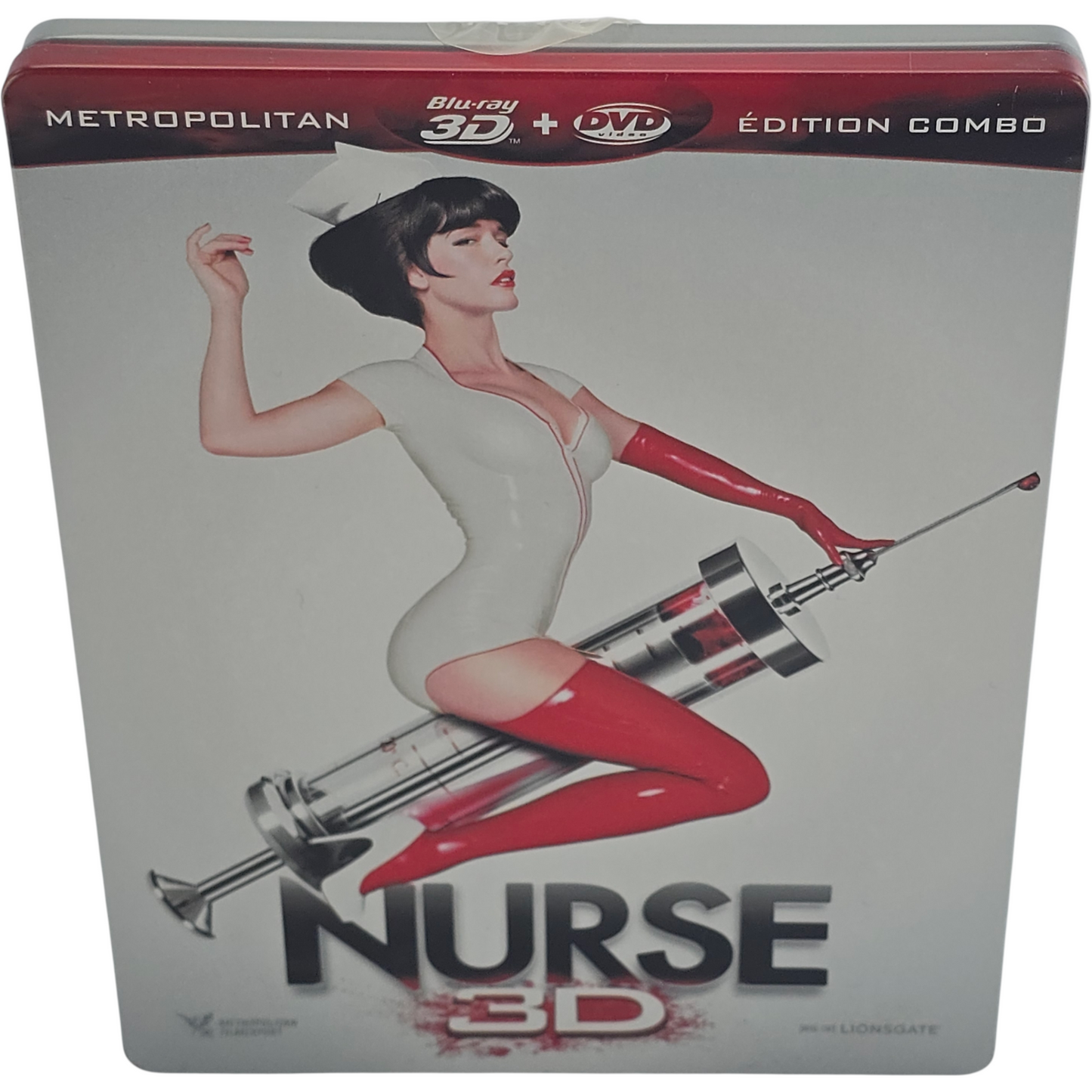 Nurse Steelbook Blu-ray 3D + Blu-ray + DVD Paz de la Huerta Zone B -18