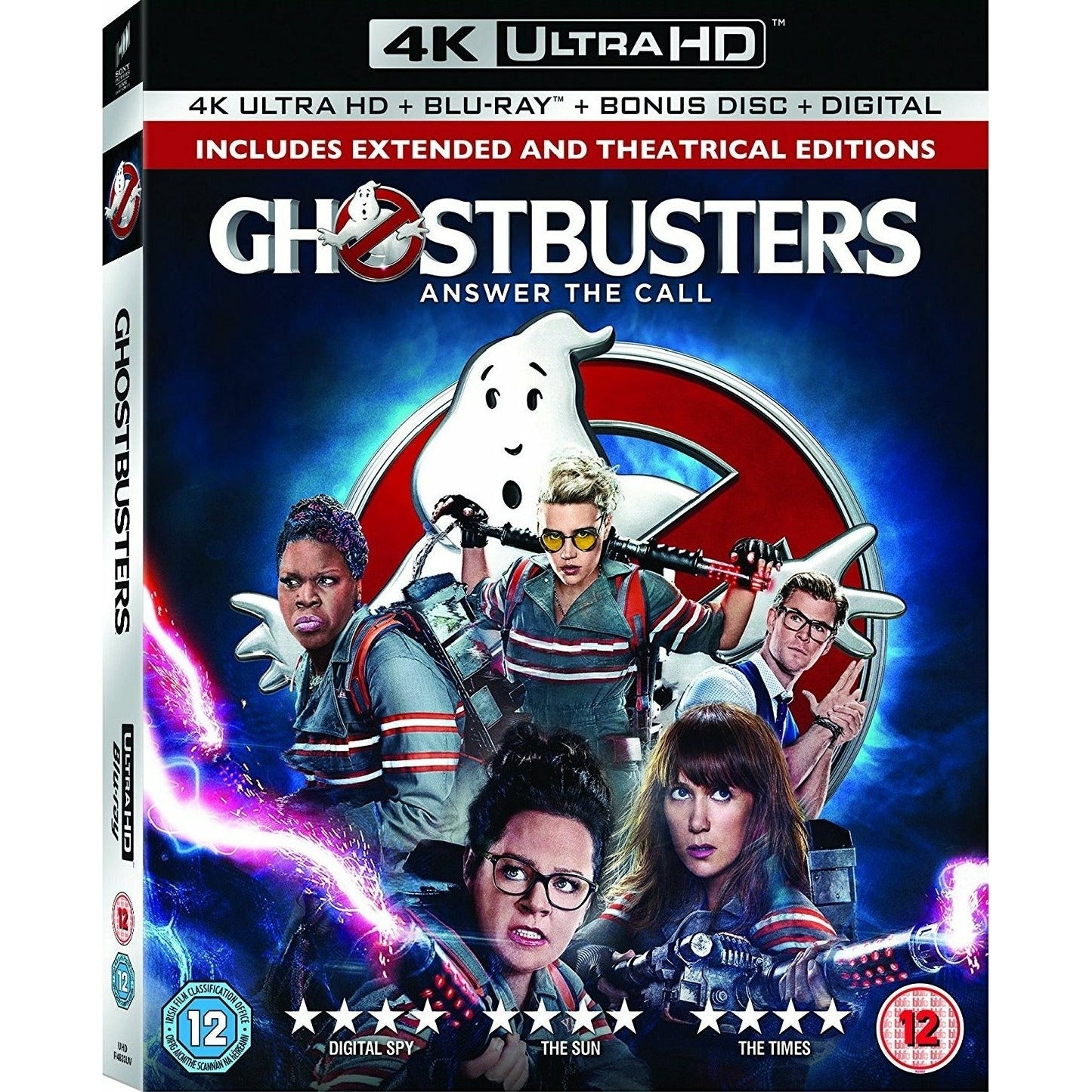 Ghostbusters: Answer the Call 4K Ultra HD + Blu-ray Paul Feig 2016 Région libre