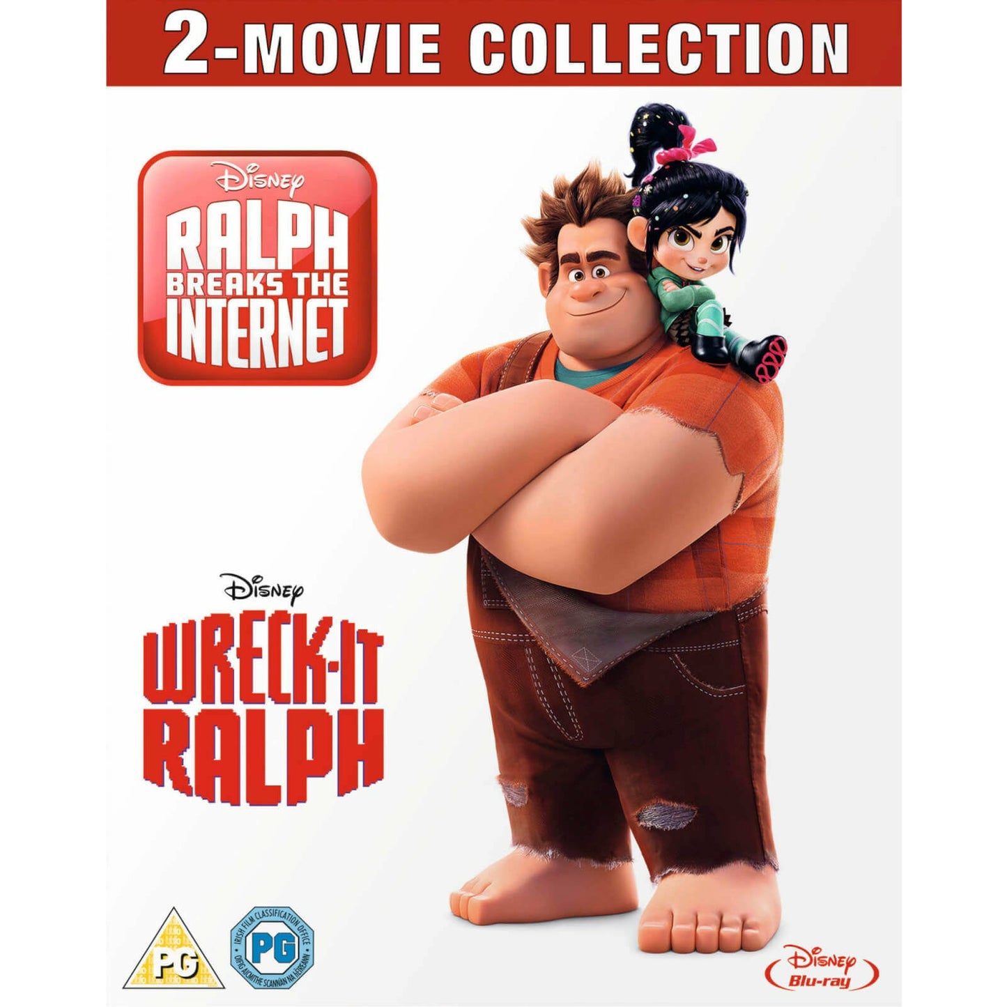 Wreck-It Ralph / Ralph Breaks the Internet Blu-ray 2-Movie [UK Import] Version Originale