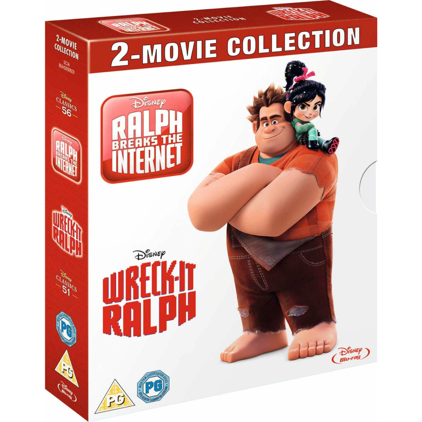 Wreck-It Ralph / Ralph Breaks the Internet Blu-ray 2-Movie [UK Import] Version Originale