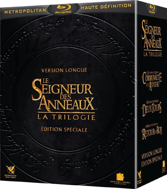 Le Seigneur des Anneaux - Trilogie version longue (2001-2003) - Coffret Blu-ray + DVD - Zone B - vue 3