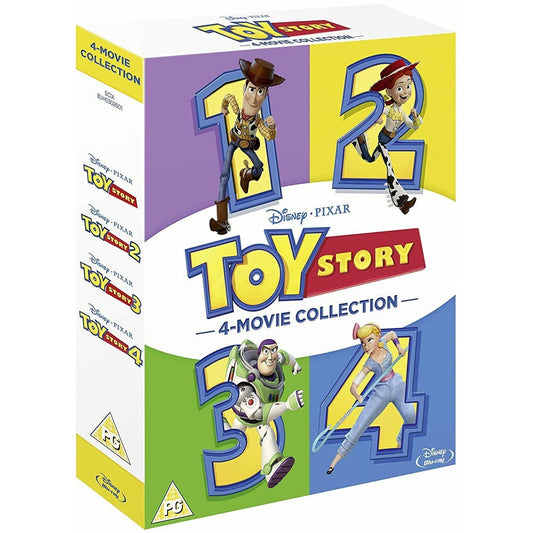 Toy Story - Collection 4 films (1995-2019) - Coffret Blu-ray - Zone B - vue 3