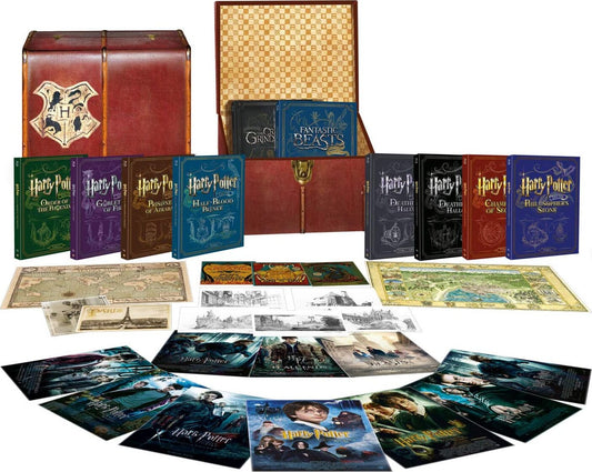 Harry Potter et le Monde des sorciers - Collection 10 films (2001-2018) - Coffret Blu-ray - Zone B - vue 2