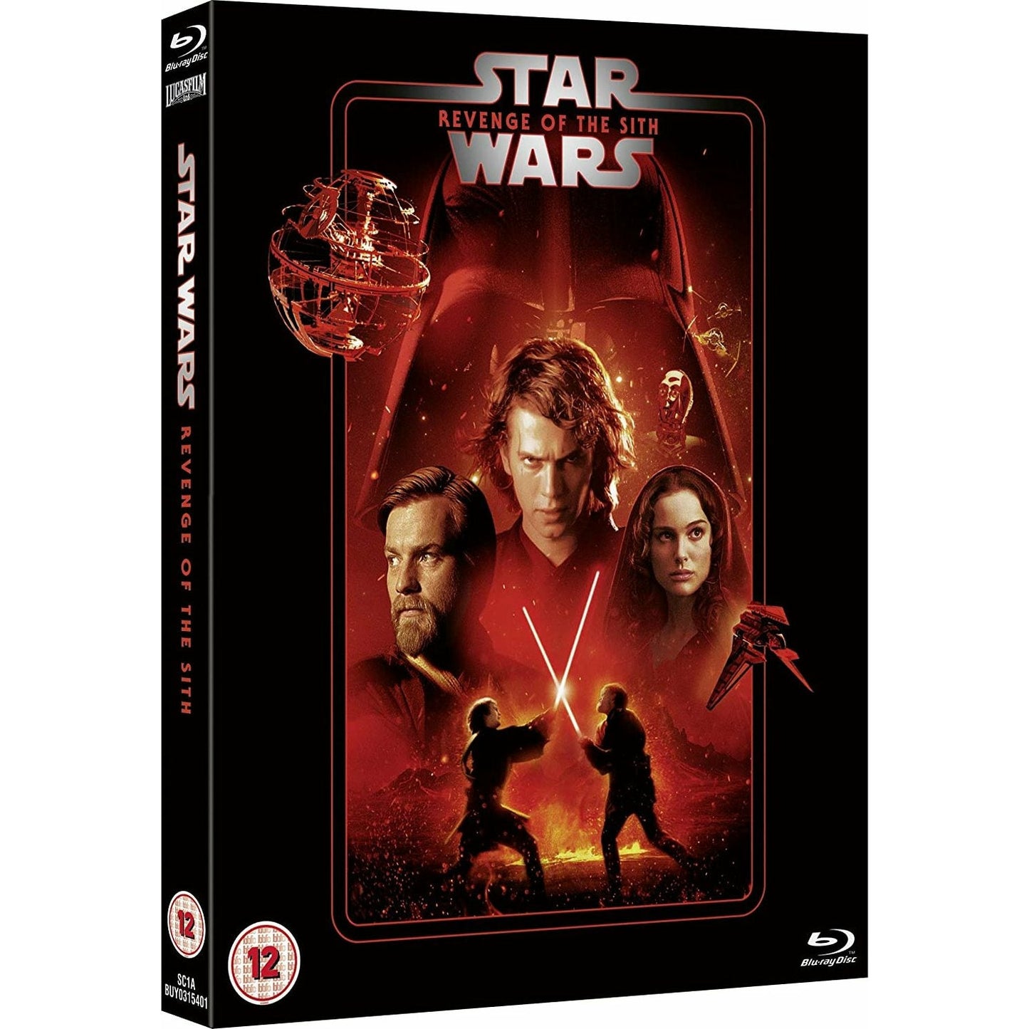Star Wars: Episode III - Revenge of the Sith Blu-ray+étuit [UK Import]  Version Française