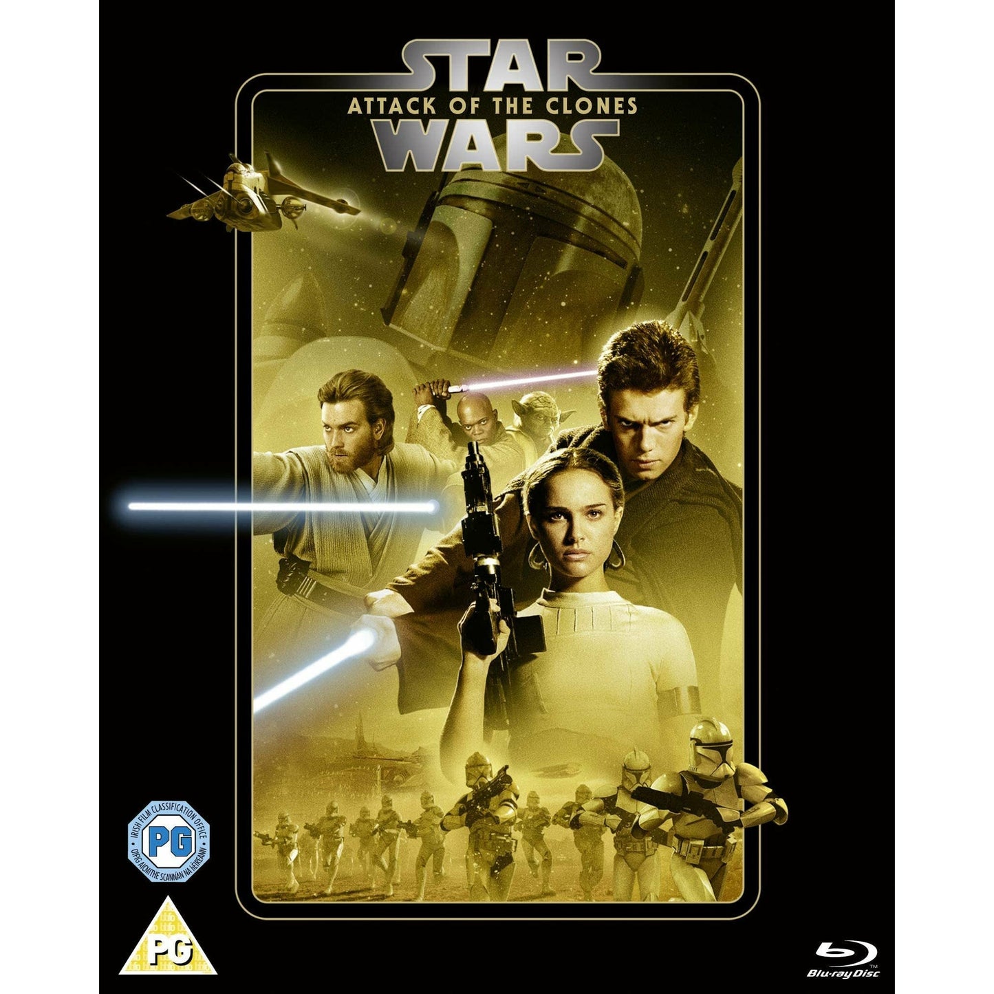 Star Wars, épisode II : L'Attaque des clones Blu-ray +étuit  [UK Import]  Version Française