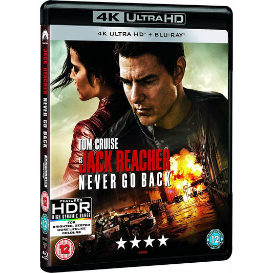 Jack Reacher: Never Go Back (2016) - 4K Ultra HD + Blu-ray - Zone libre + Zone B - vue 2