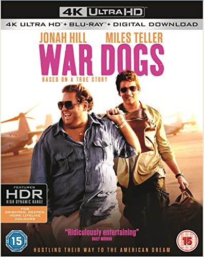 War Dogs  4K Ultra HD + Blu-ray [UK Import] Région libre Version Française
