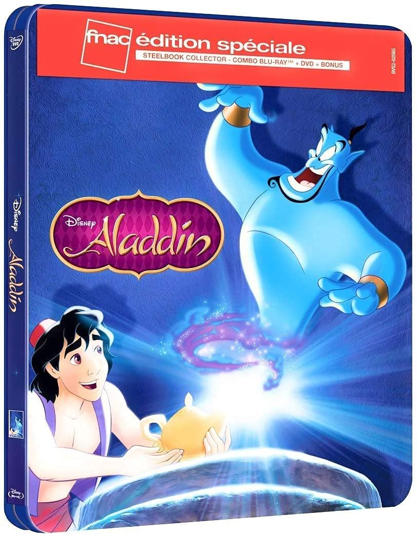 Aladdin Steelbook Fnac Exclusive | Limited Edition / Blu-ray + DVD 2017