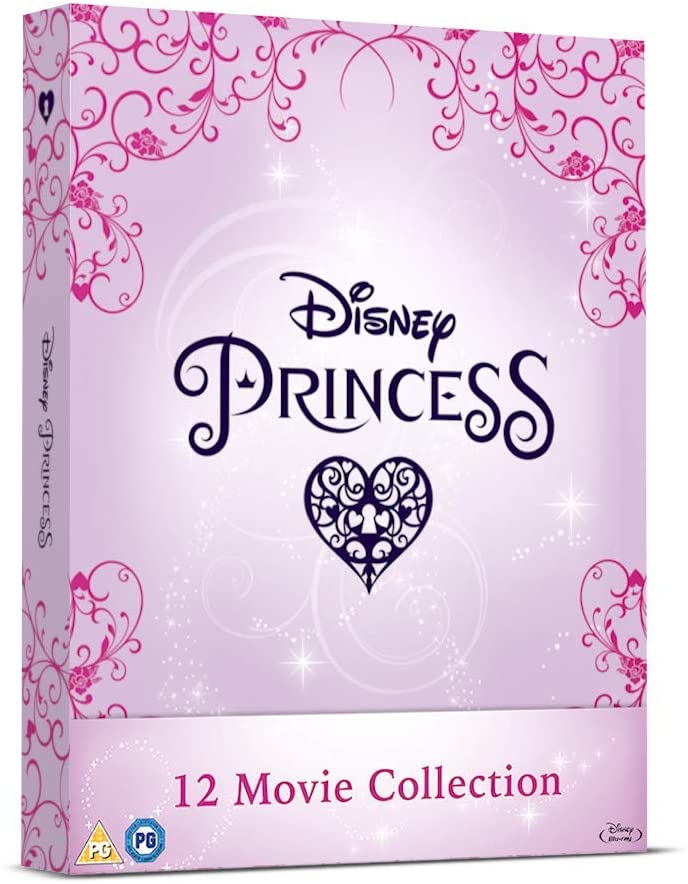 Collection complète Disney Princesse Blu-ray 12 Films  [UK Import] Version Originale