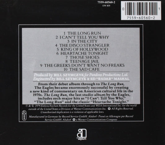 Eagles - The Long Run - CD - visuel 2