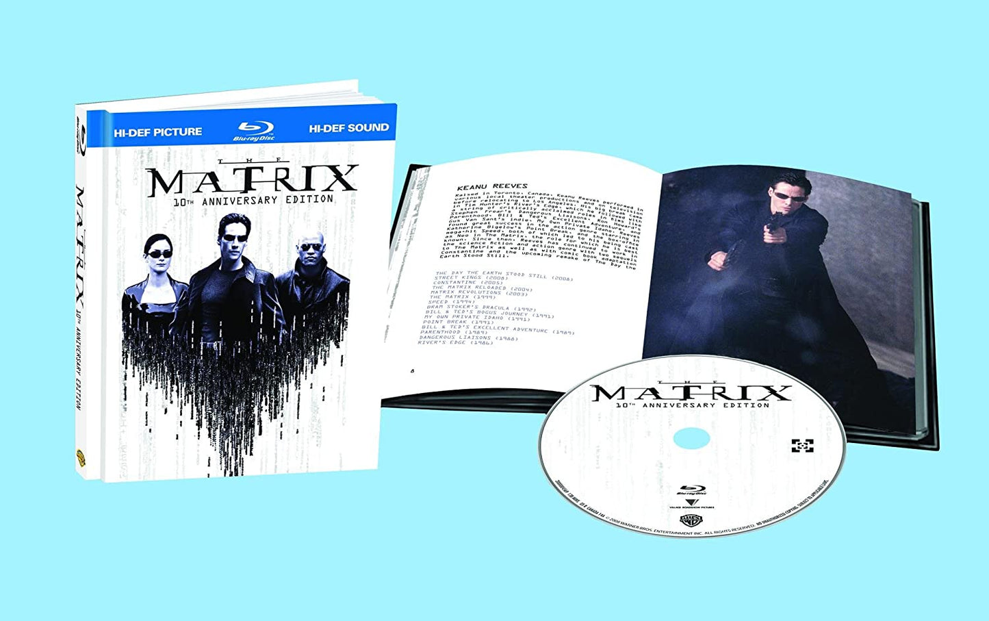 Matrix Blu-ray DigiBook Edition 10ème Anniversaire[US Import 2009]Region Free FR