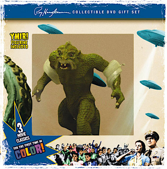 Ray Harryhausen Coffret Cadeau Collector figurine livret 6 DVD 3 Films Zone 1