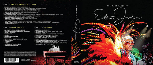 Artistes divers - The Many Faces Of Elton John - 3 CD - visuel 2