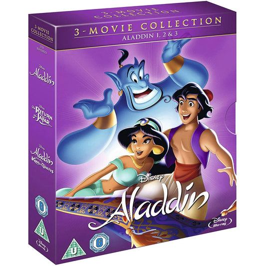 Aladdin - Collection 3 films (1992-1996) - Coffret Blu-ray - Zone B - vue 3