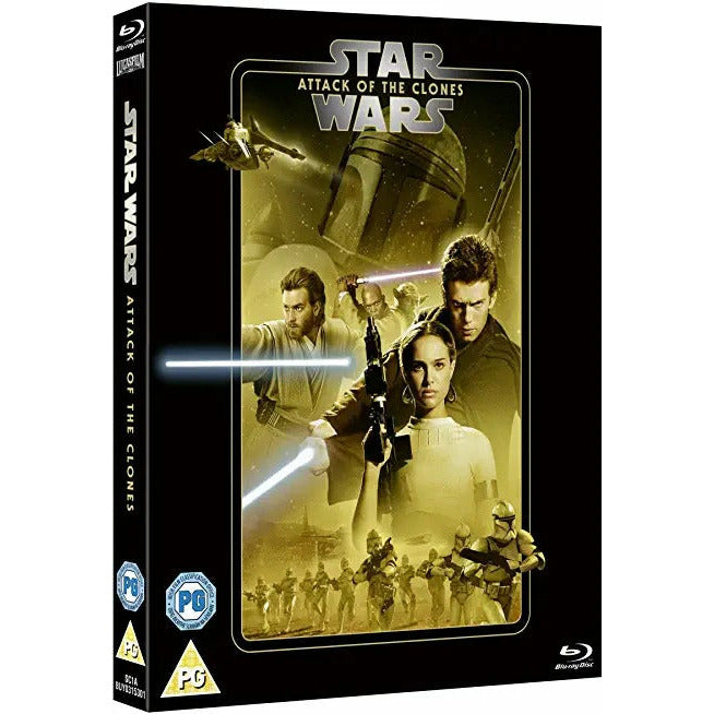 Star Wars, épisode II : L'Attaque des clones Blu-ray +étuit  [UK Import]  Version Française
