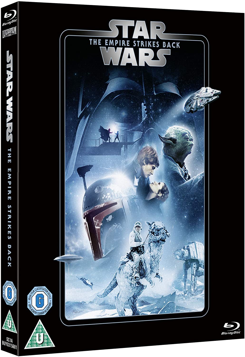 Star Wars, épisode V : L'Empire contre-attaque Blu-ray  [UK Import]  Version Française