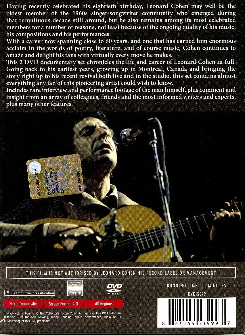 Leonard Cohen DVD Collectors Box