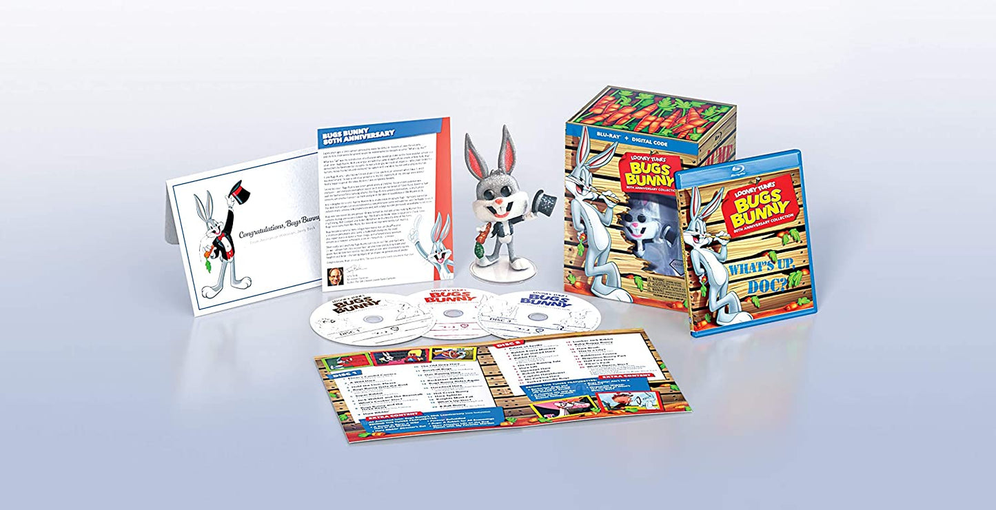 Bugs Bunny 3 xBlu-ray + Digital HD Collection du 80e anniversaire  Édt limitée A