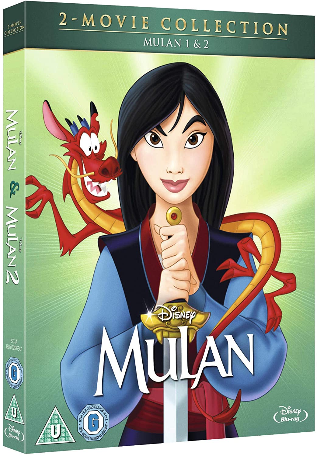 Mulan / Mulan II Blu-ray Collection 2 films [UK Import]  Version Française Region Free