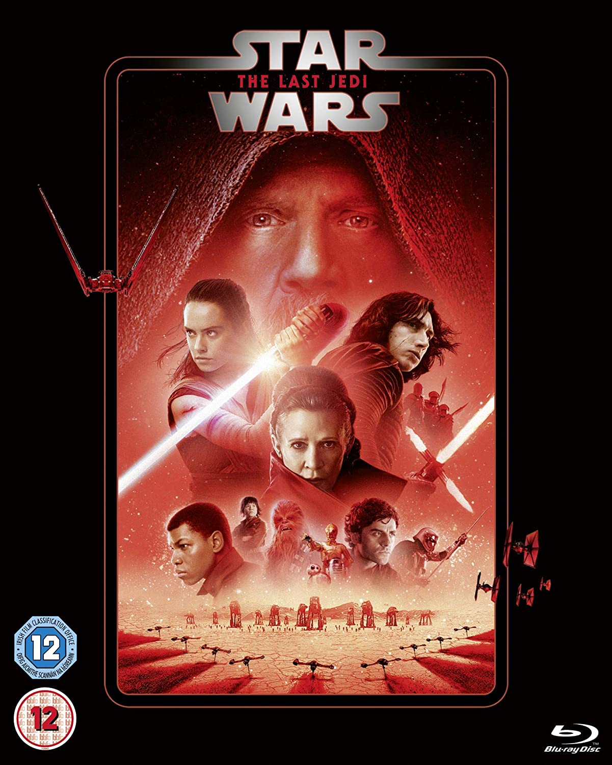 Star Wars Les Derniers Jedi  Blu-ray +étuit  [UK Import]  Version Française