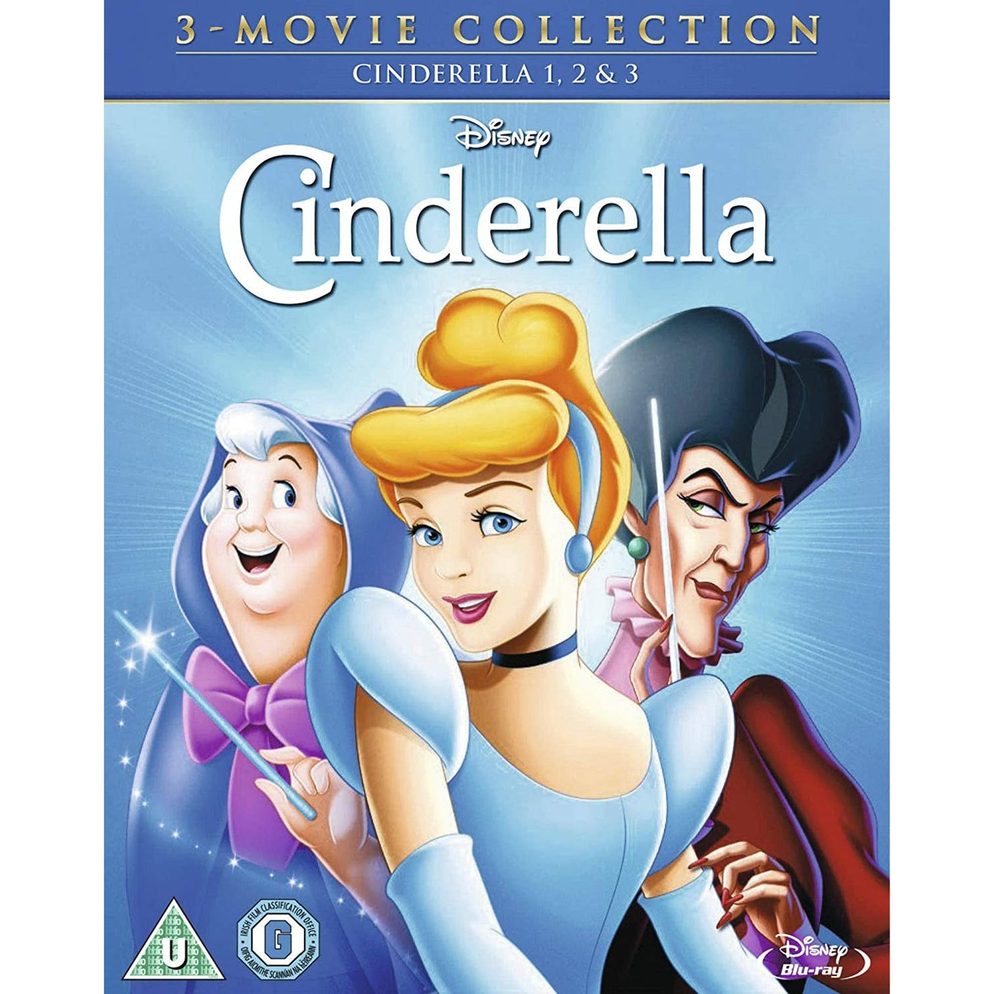 Cinderella: 3-Movie Collection Blu-ray Disney [UK Import] Version Originale