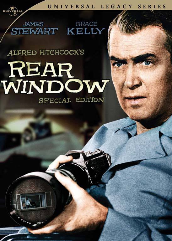 Rear Window DVD DigiPack James Stewart, Grace Kelly Alfred Hitchcock  2008 Zone 1 VF