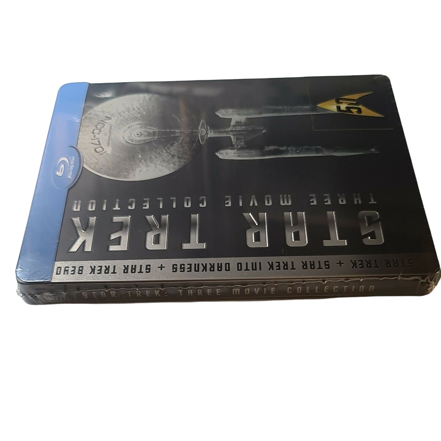 Star Trek Collection 3 Films Blu-ray SteelBook Débossé Ltd Chris Pine 2016 B Zone