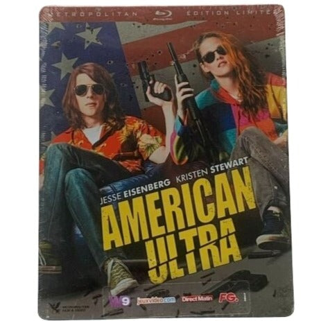 American Ultra  Kristen Stewart Blu-ray SteelBook Collection Fnac 2015 Region B
