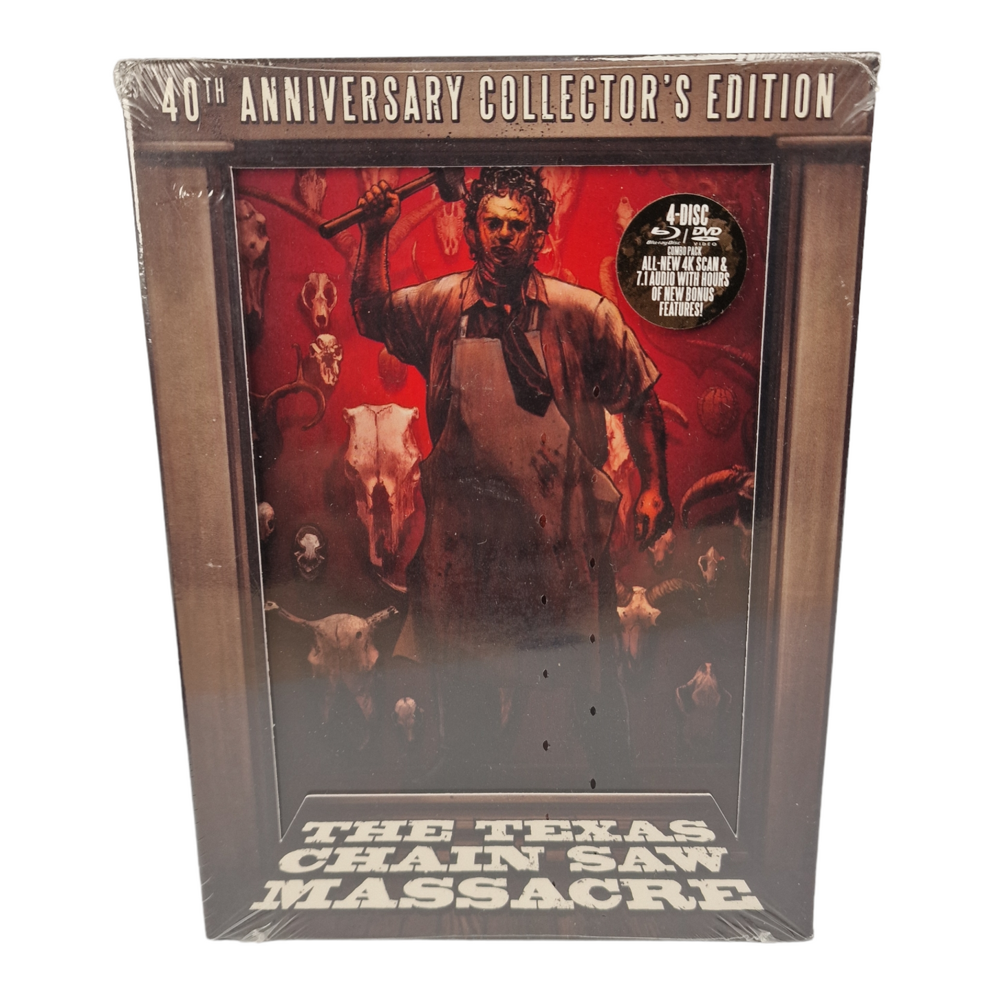 Massacre à la tronçonneuse DigiPack 2X Blu-ray 2X DVD Collector Region A  VO