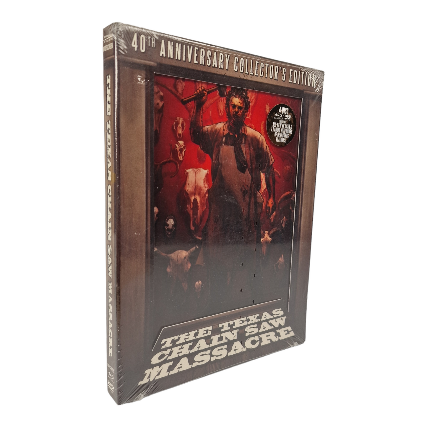 Massacre à la tronçonneuse DigiPack 2X Blu-ray 2X DVD Collector Region A  VO