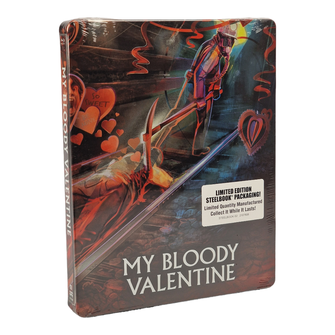 My Bloody Valentine 1981 Remasterisé Blu-ray SteelBook 1 Film,2 coupes Zone A