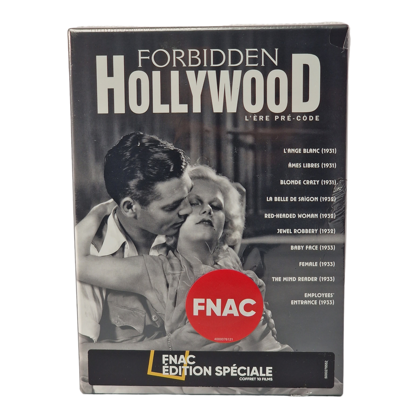 Forbidden Hollywood - l'ère pré-code DVD Coffret10 films - édition spéciale Fnac
