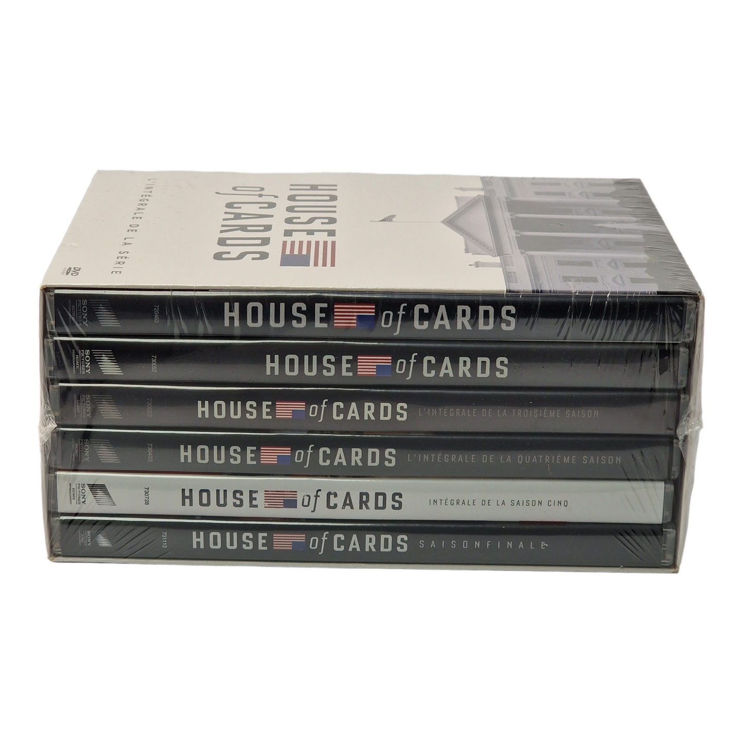 House of Cards DVD Coffret 6 Saisons L'Intégrale de la série Kevin Spacey Zone 2