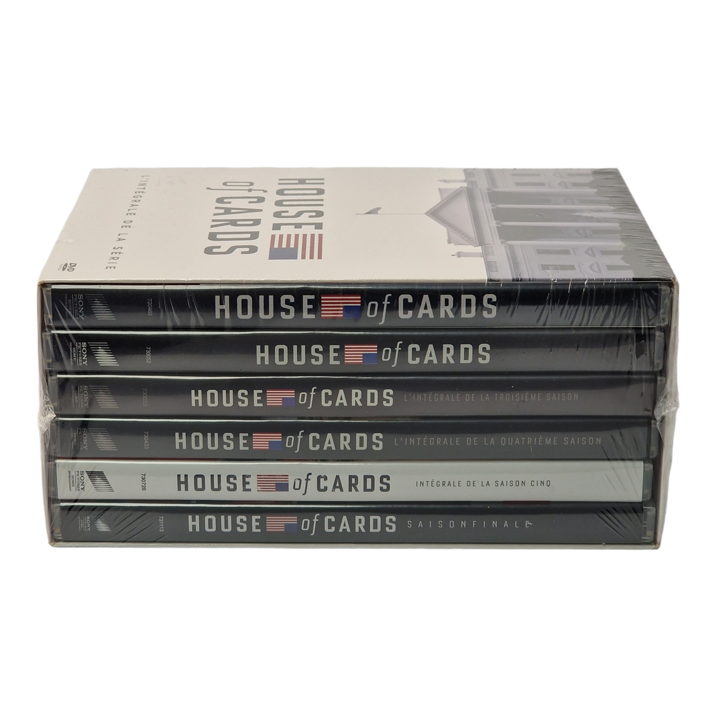 House of Cards DVD Coffret 6 Saisons L'Intégrale de la série Kevin Spacey Zone 2