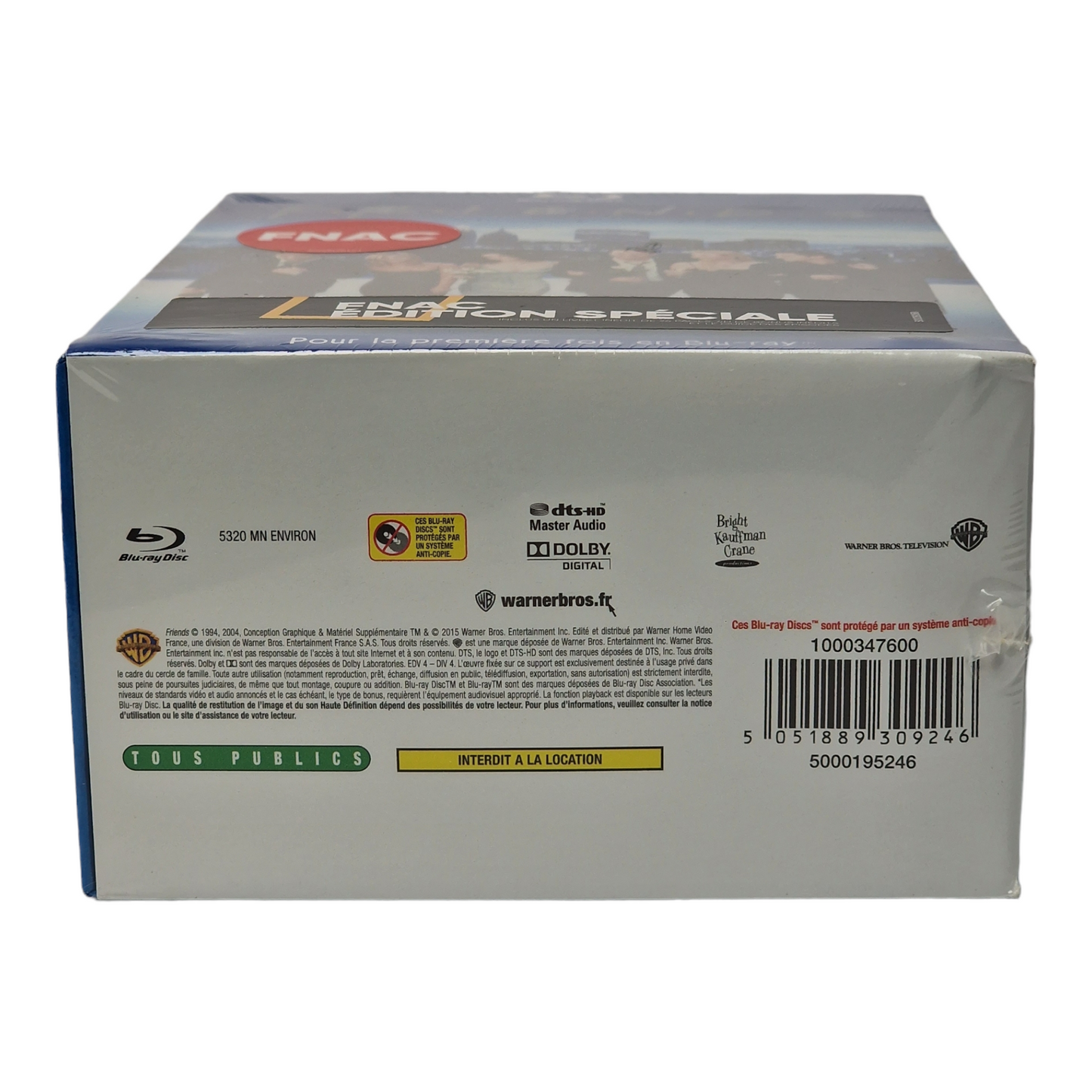 Friends -Coffret Blu-ray la série intégral des Saisons 1 à 10