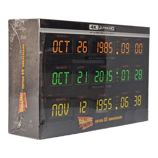 Retour vers le futur : L'ultime trilogie 4K Blu-ray Edition collector du 35ème anniversaire