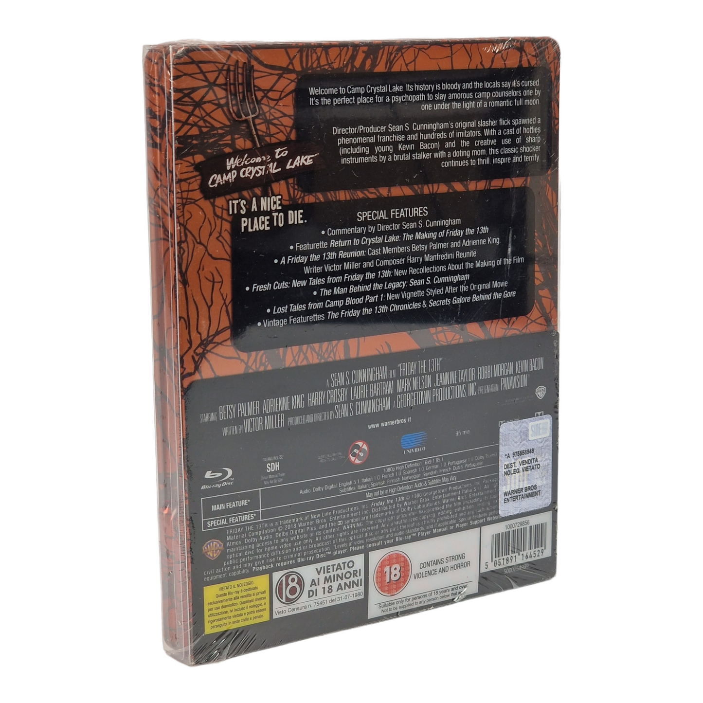 Friday the 13th Blu-ray SteelBook  Vendredi 13  Mondo X Series #23 [-18] Zone B