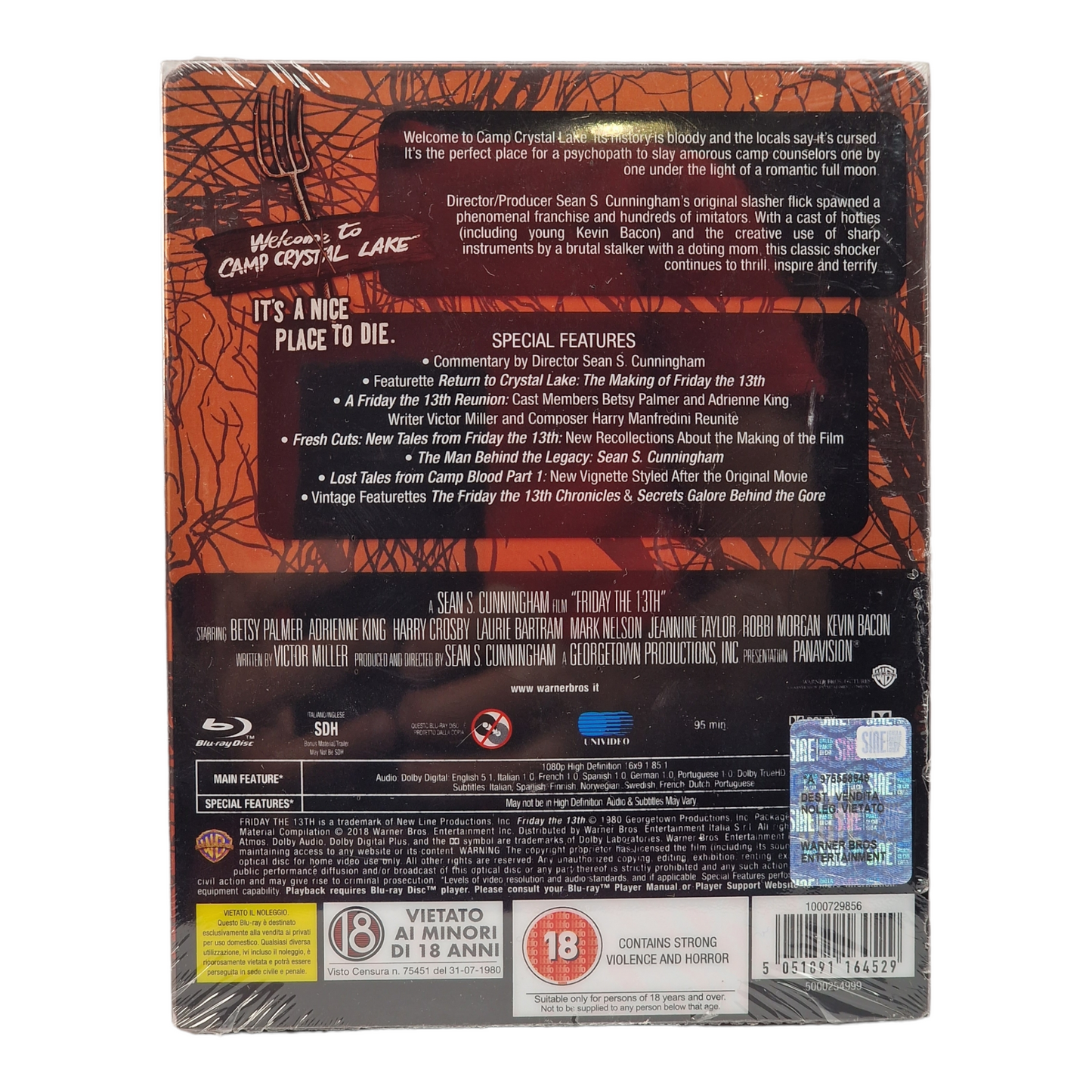 Friday the 13th Blu-ray SteelBook  Vendredi 13  Mondo X Series #23 [-18] Zone B