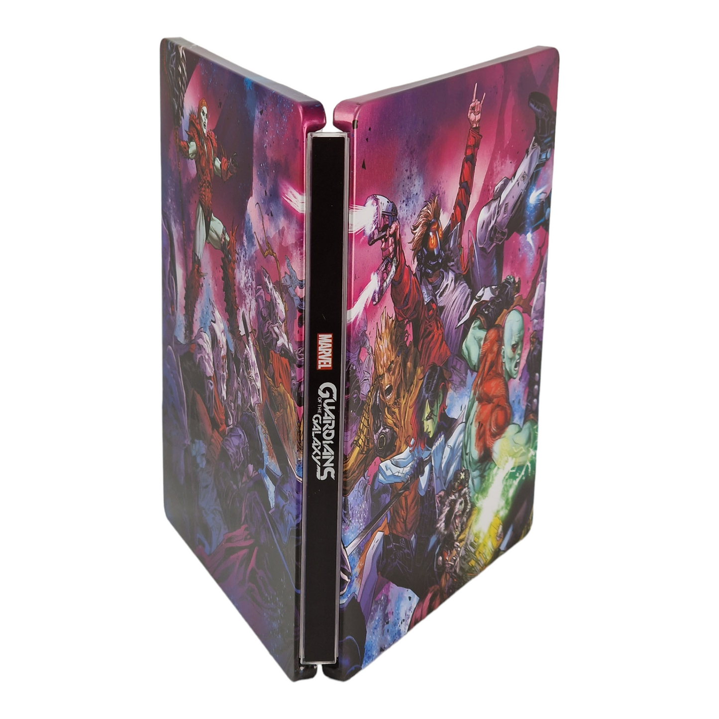 Marvel Guardians Galaxy Steelbook  PS5 Collector [vide sans  Jeux / film ]Neuf