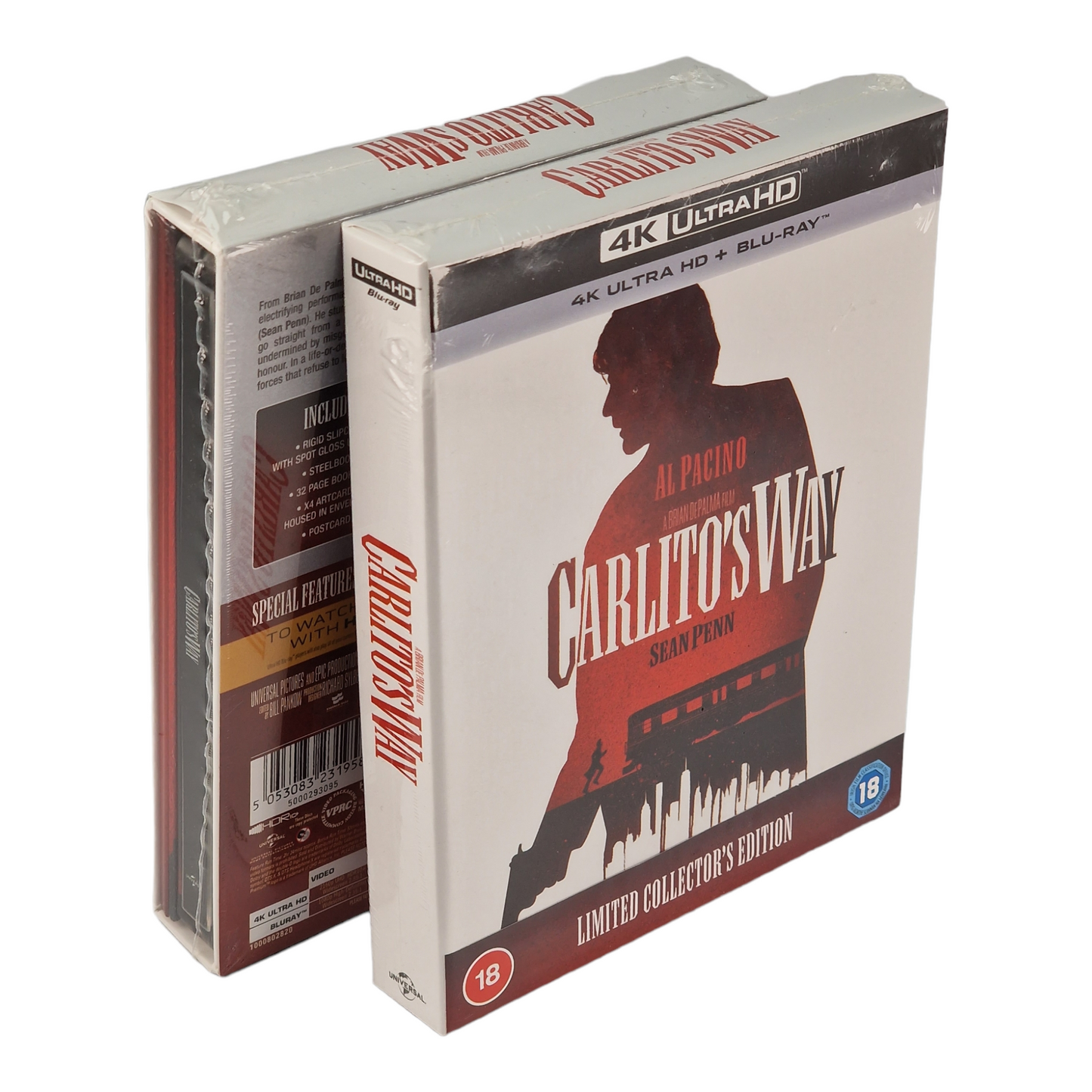 Carlito's Way 4K Ultra HD +Blu-ray SteelBook Collector Zavvi Al Pacino  B [-18]