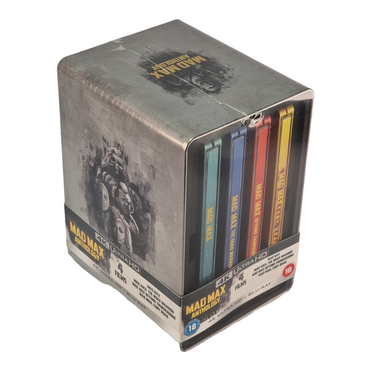 Mad Max - Anthologie 4 films (1979-2015) - Coffret SteelBook 4K Ultra HD + Blu-ray - Zone libre - vue 2