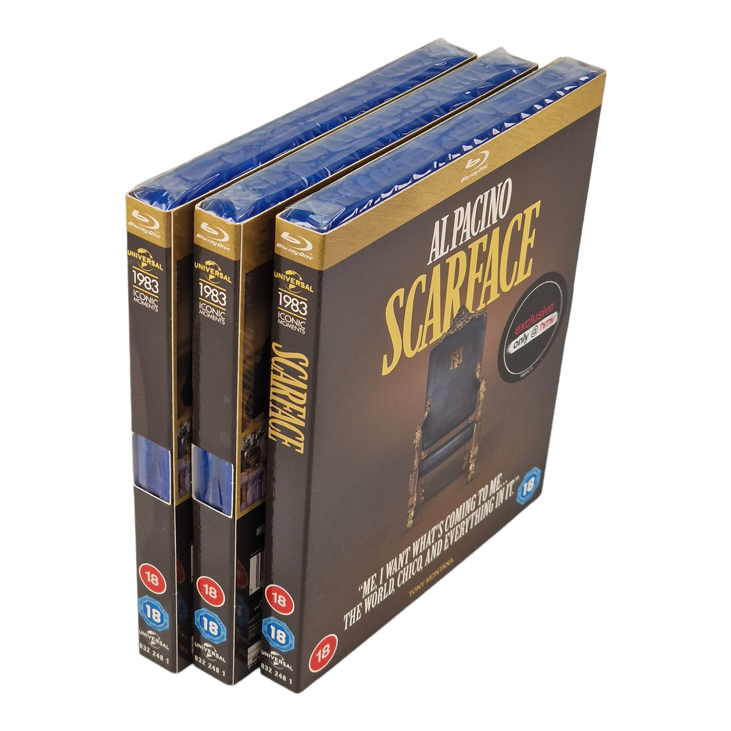 Scarface Blu-ray Exclusivité HMV / Moments emblématiques Zone Free __  VF