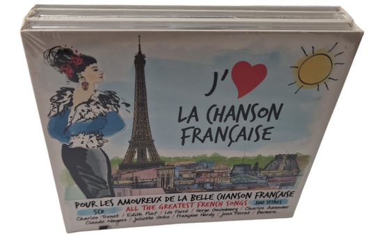 J'aime la Chanson Francaise  5 x CD, Compilation   Divers Artistes