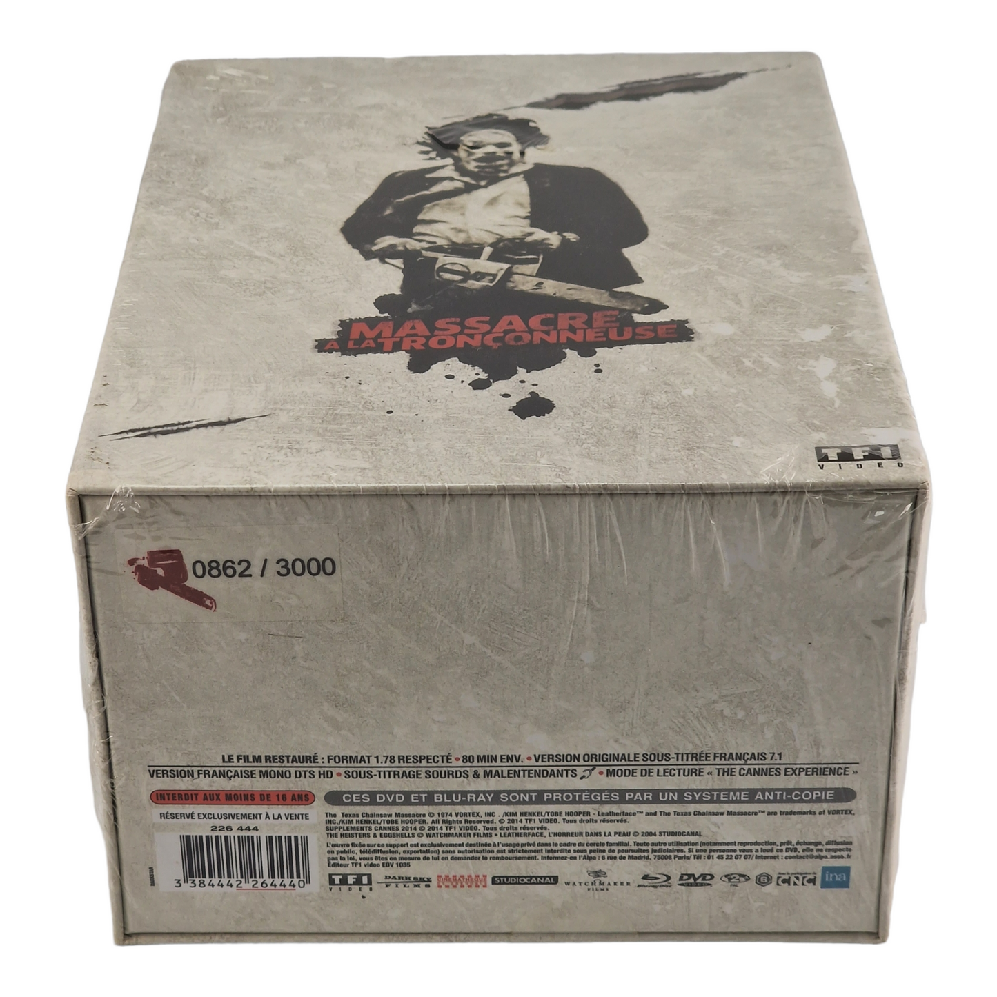 Massacre à la tronçonneuse Édition Collector Blu-ray 4K Restaurée [-18] B