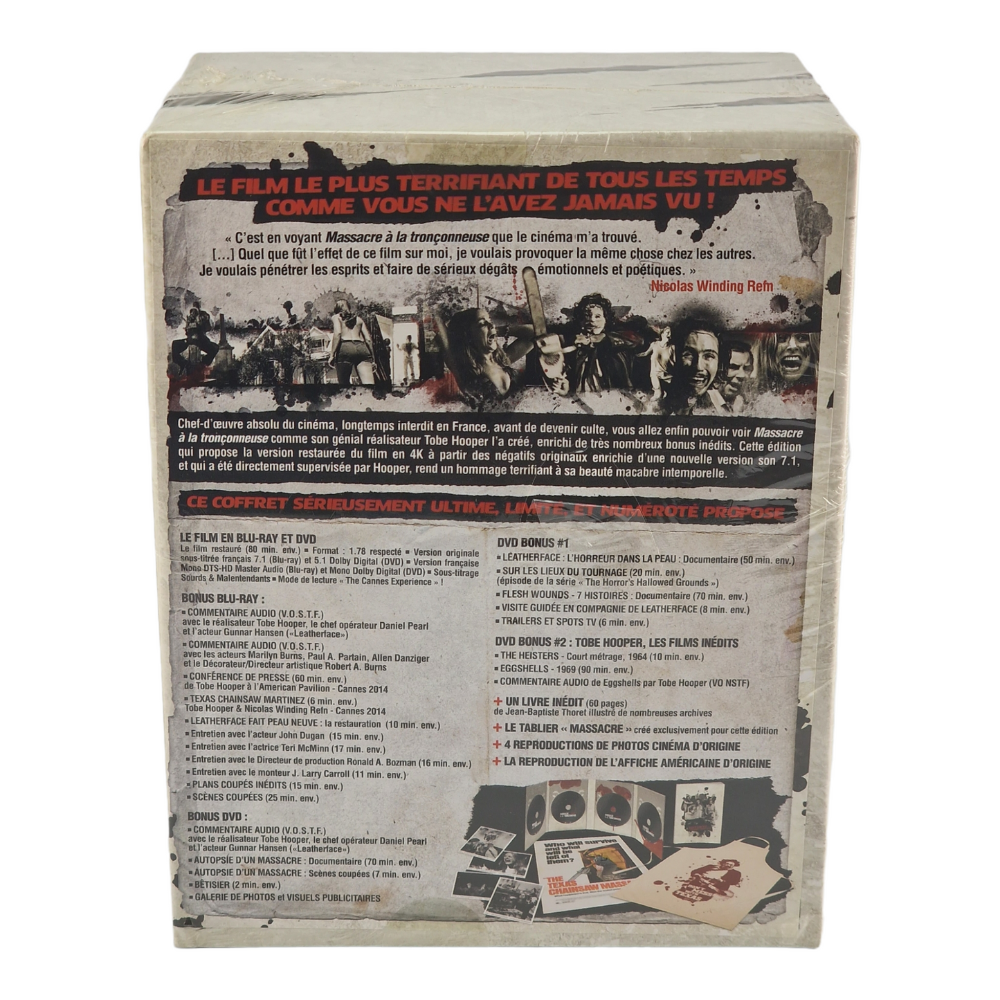 Massacre à la tronçonneuse Édition Collector Blu-ray 4K Restaurée [-18] B