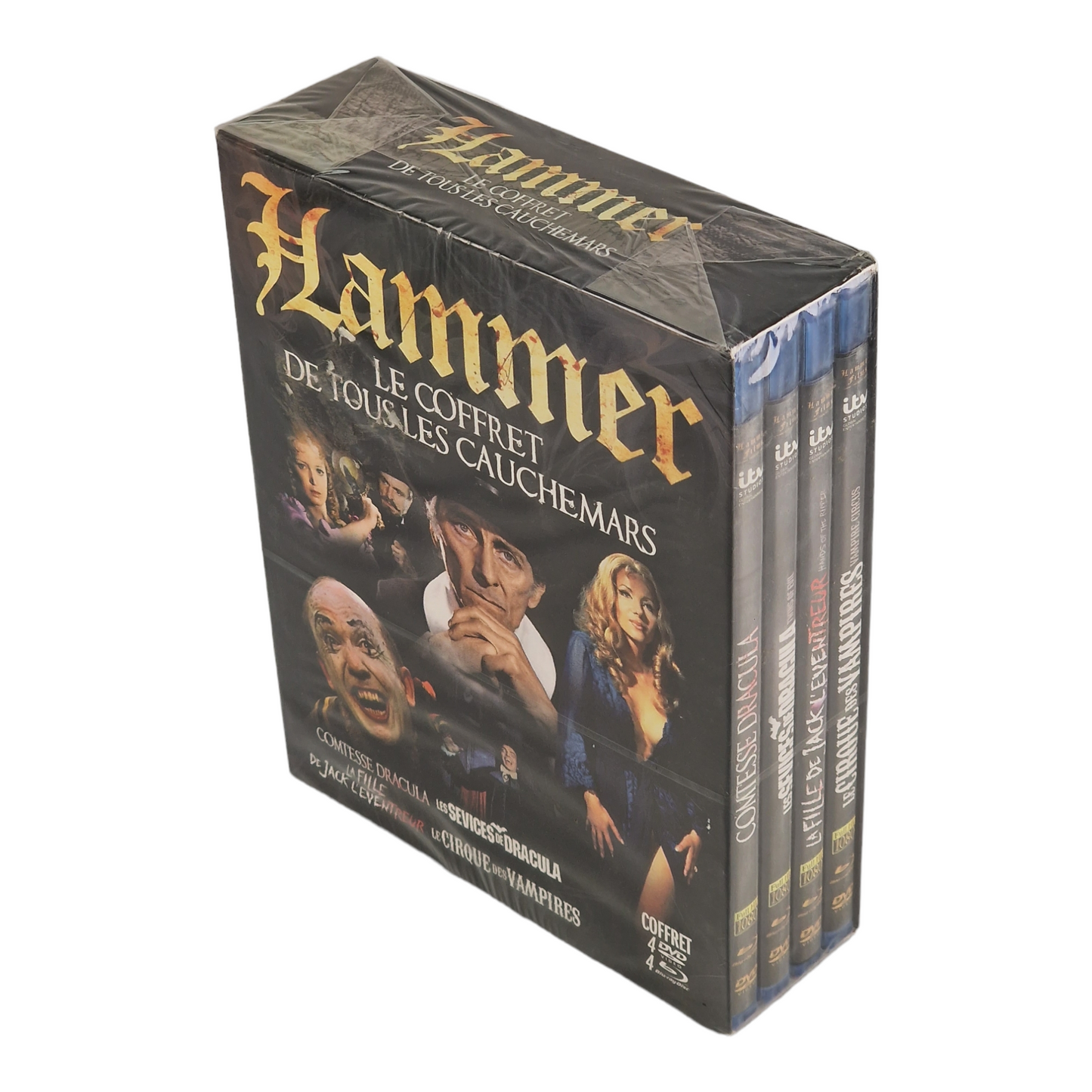 Hammer Blu-ray 4 films Le Coffret de tous les Cauchemars 2014 Peter Sasdy Zone B