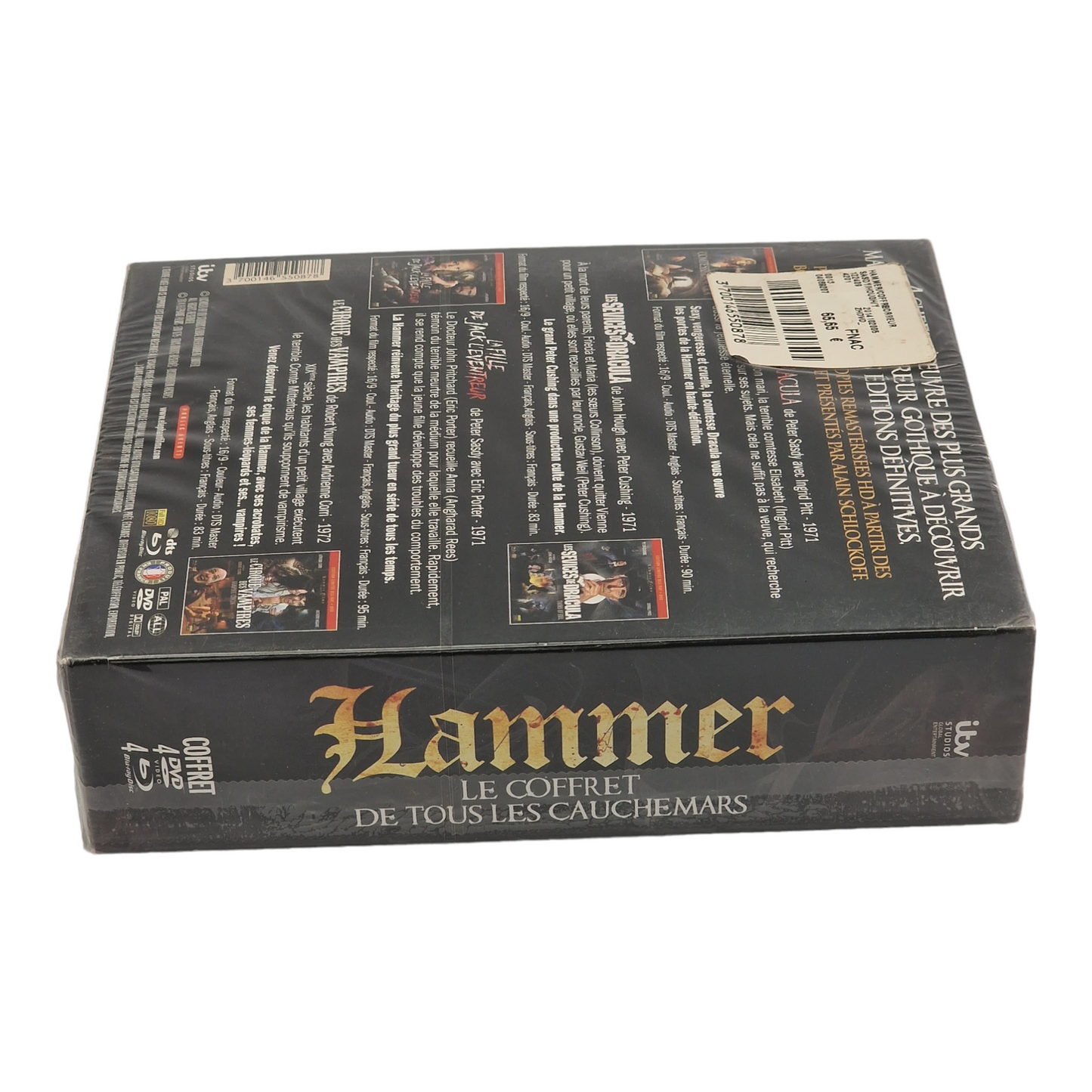 Hammer Blu-ray 4 films Le Coffret de tous les Cauchemars 2014 Peter Sasdy Zone B