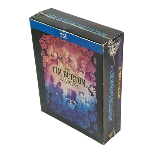 Tim Burton Collection Blu-ray 7 films avec livre US import Zone libre ____FR