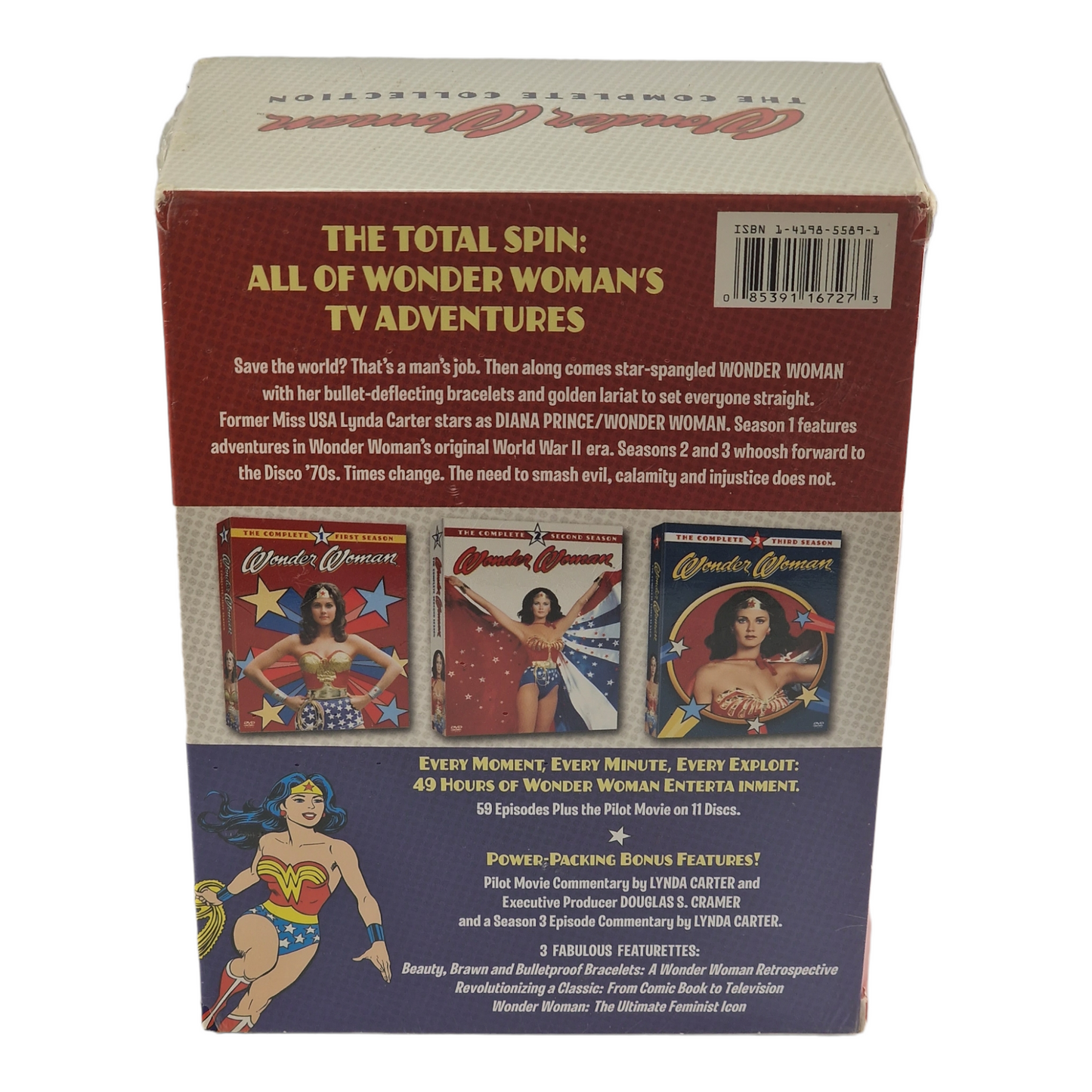 Wonder Woman: 11 DVD La collection complète 3 Saisons 975-1979  US import Zone 1