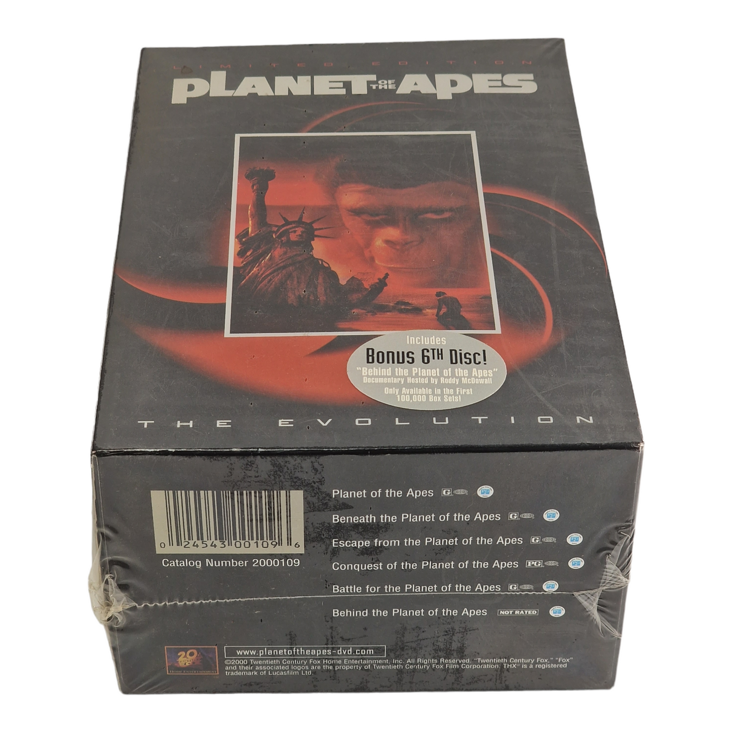 Planète des singes : l'évolution DVD Coffret 6 Films US import Zone A ____FR